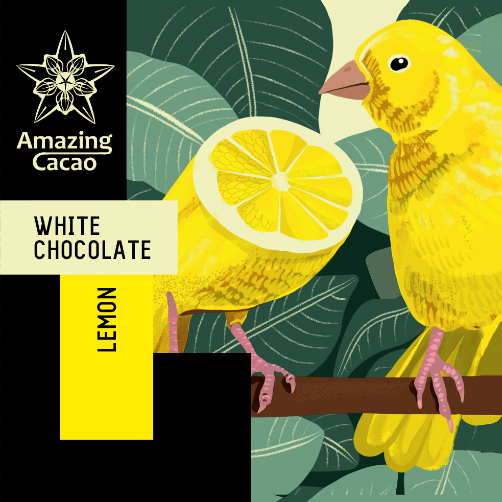 картинка 柠檬白巧克力 40% 