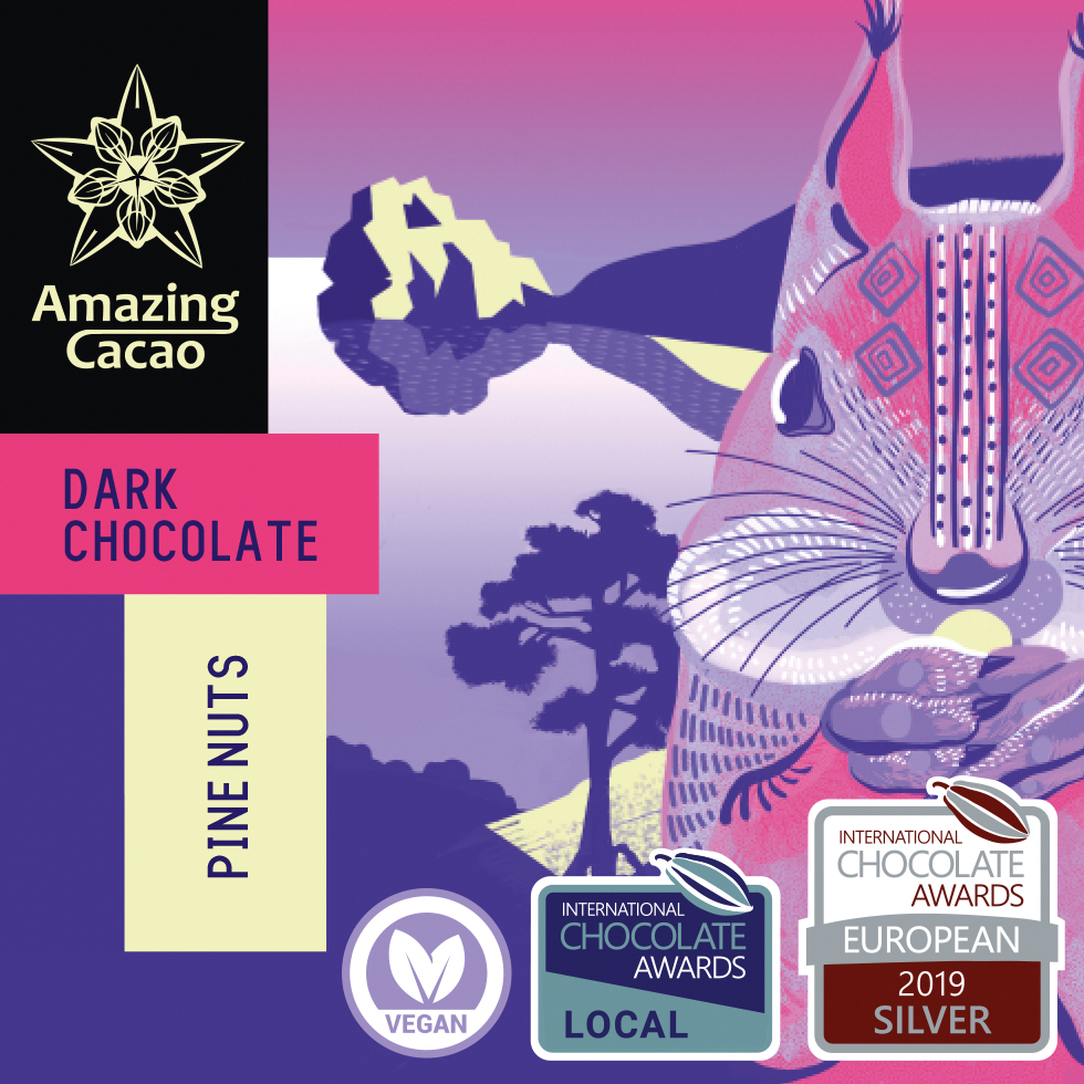 картинка 松子黑巧克力 70% 